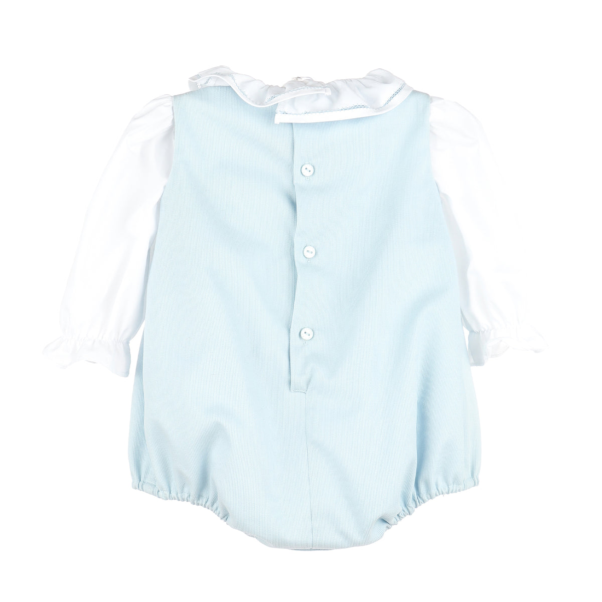 Cozy Club Blue Scallop Bubble Set