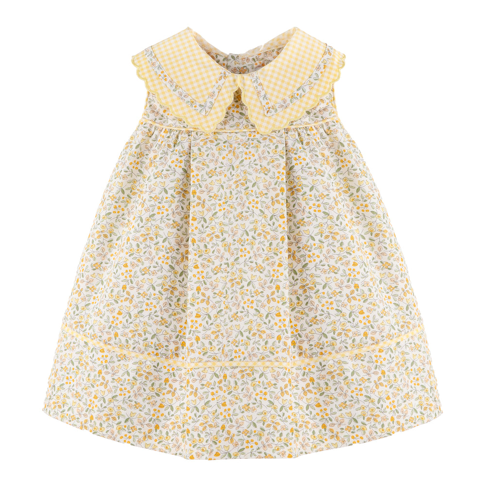 floral midi dresses for women Avec Les Filles Women's Fit & Flare Floral-Print Dress - White Scattered Botanical