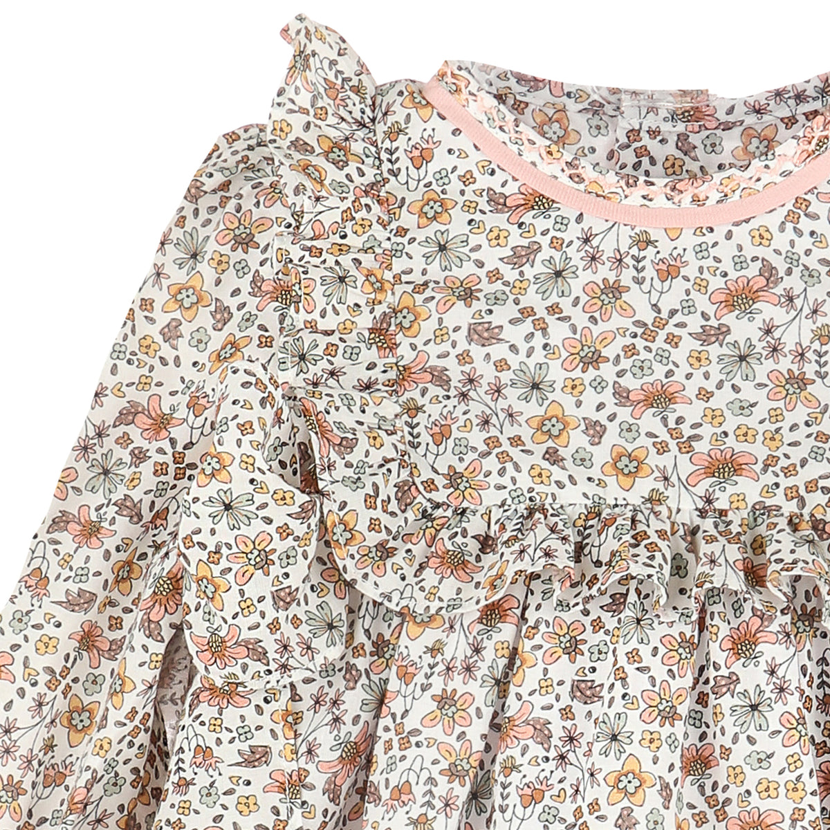 Farmhouse Floral Print Bubble
