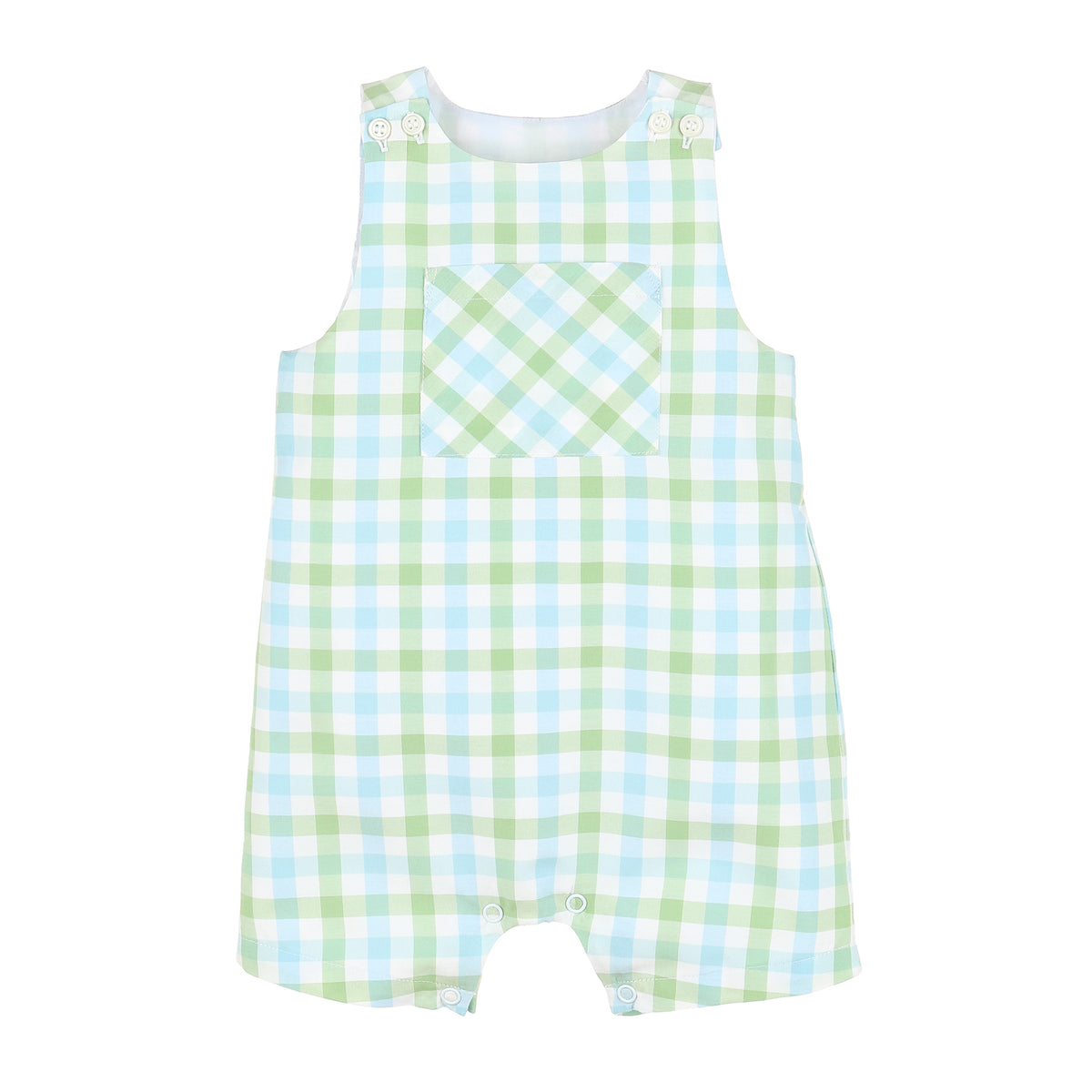 Pastel Plaid Blue John John