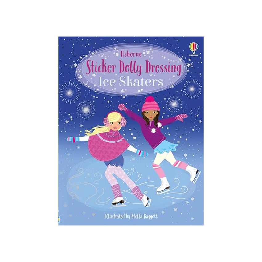 Sticker Dolly Dressing Ice Skaters