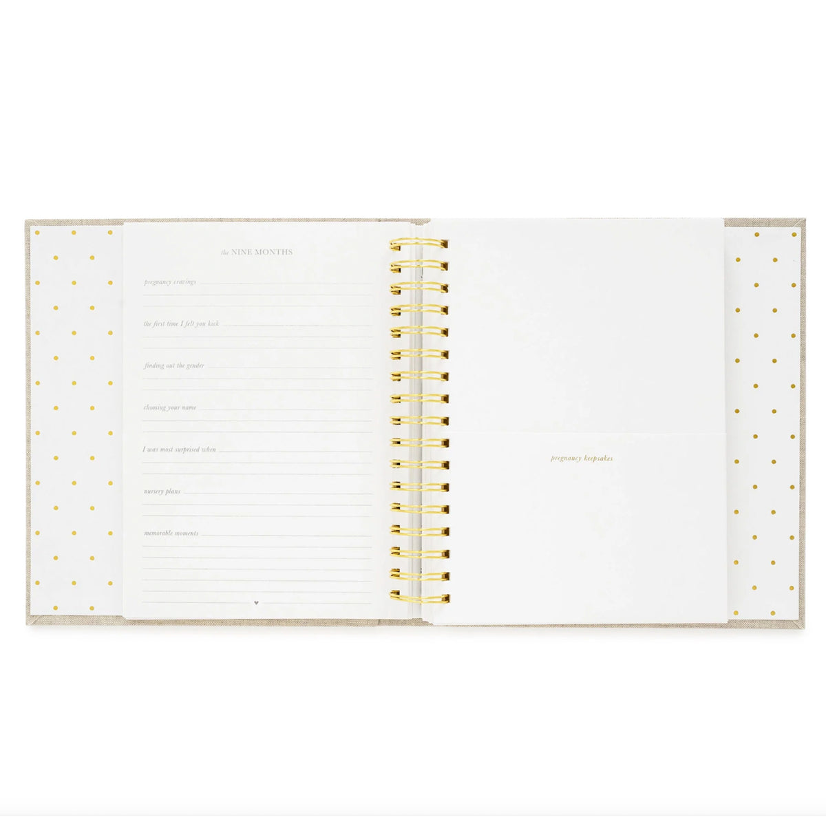 Flax Linen Baby Book