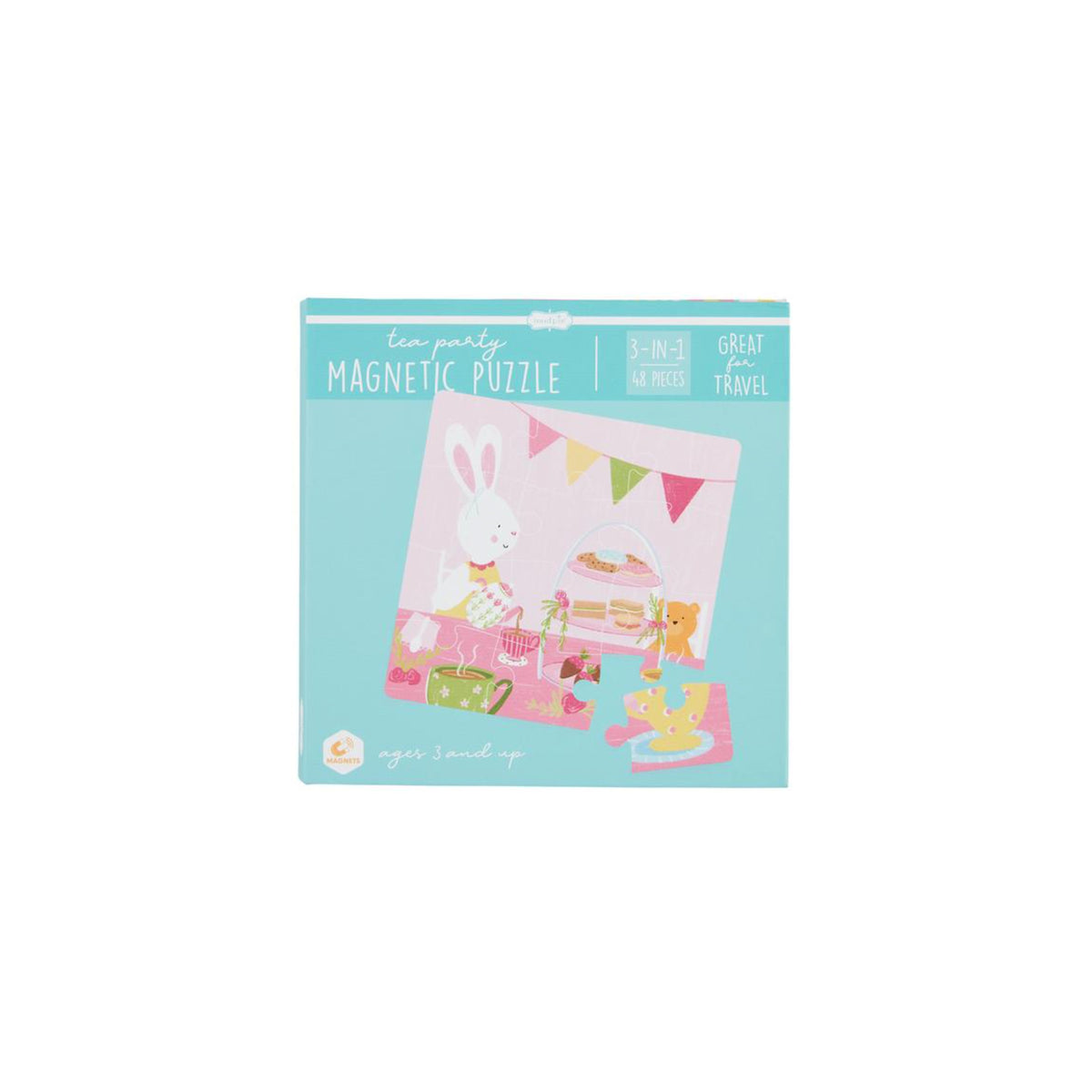 Tea Party Magnetic Puzzle Set