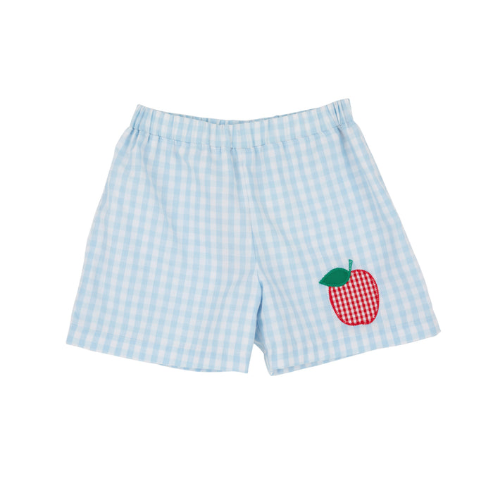 Shelton Apple Appliqué Shorts