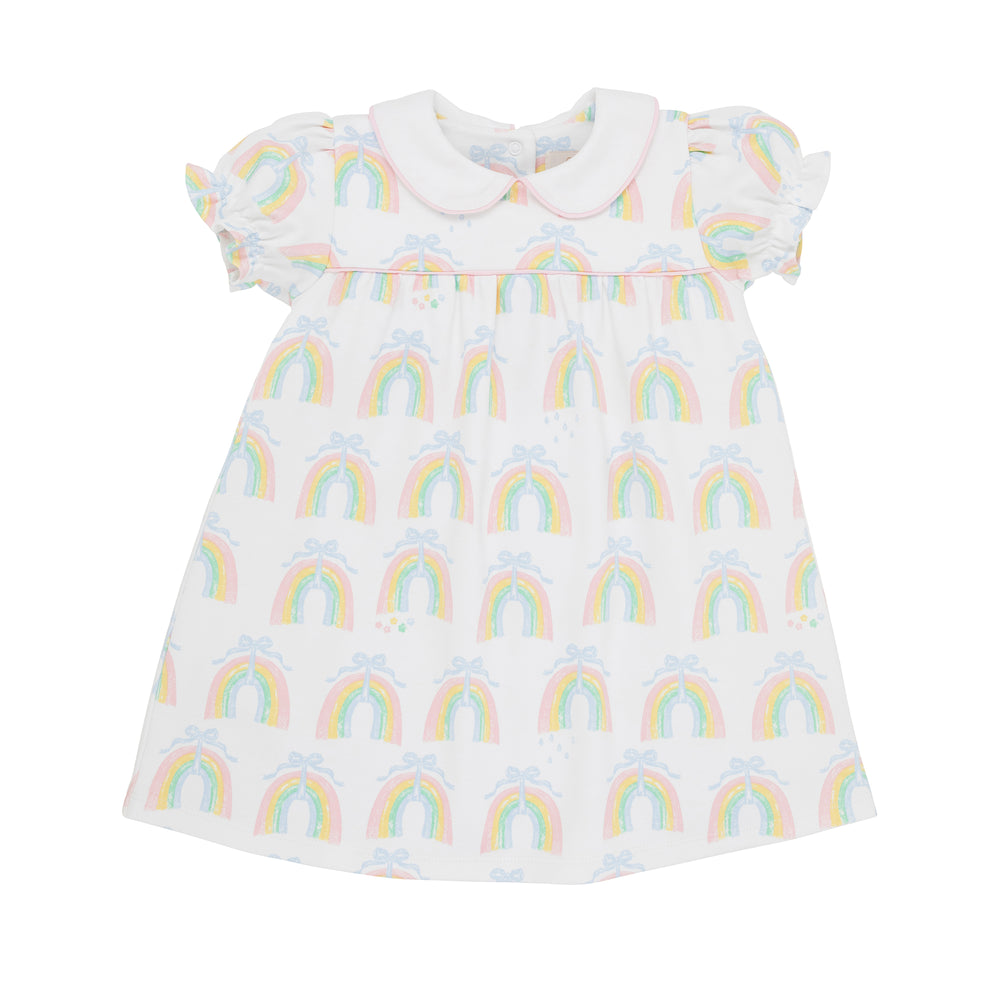 Holly Day Dress Rainbows – Peaches Holly Day Dress Rainbows – Peaches