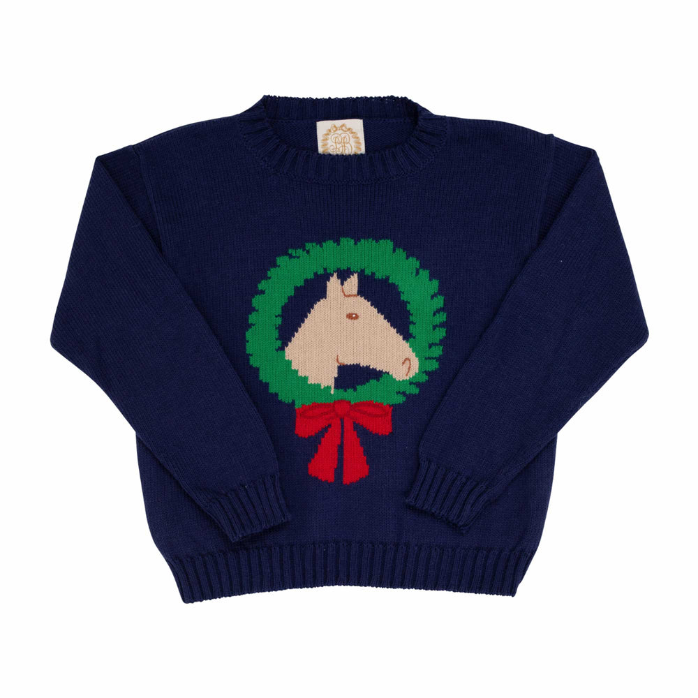 Isabelle's Pony Intarsia Sweater