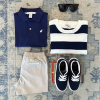 Prim and Proper Polo Navy