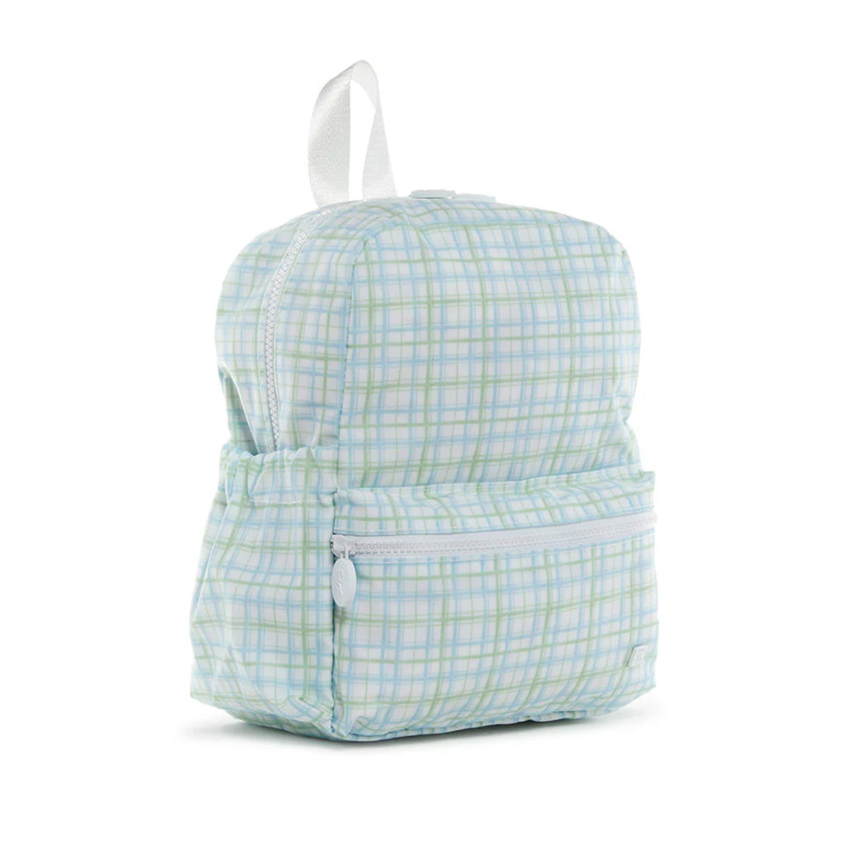 Classic Green Plaid Mini Backpack