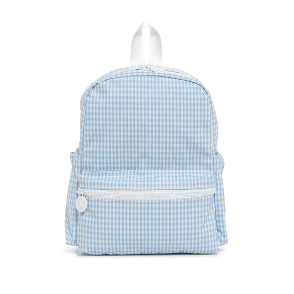 Gingham Mist Mini Backpack