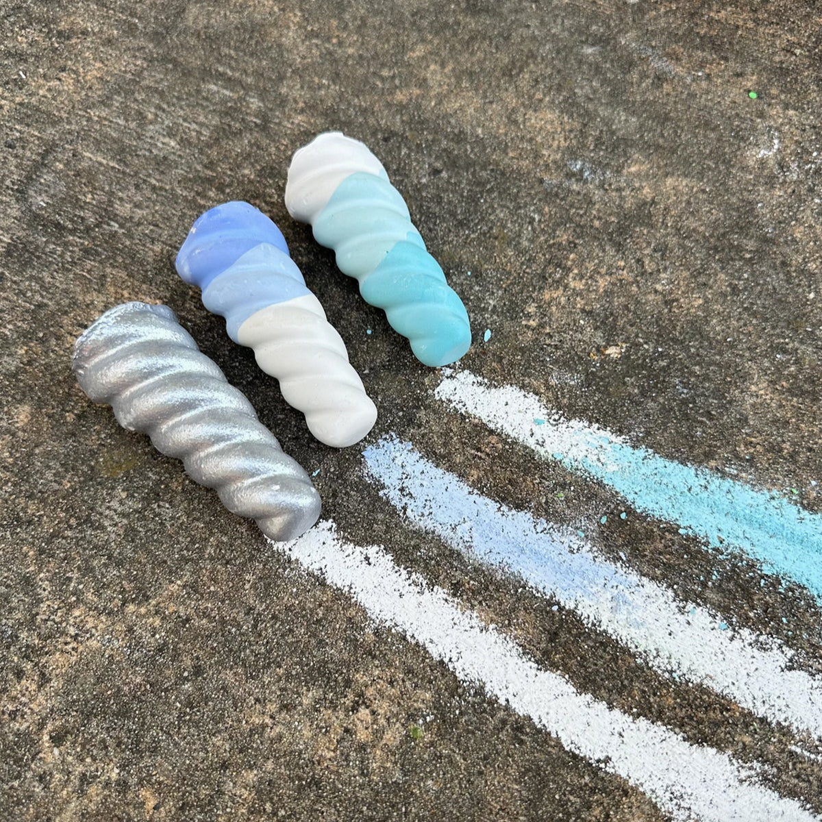 Ombre Narwhal Horn Chalk