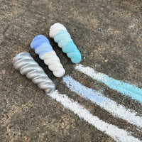 Ombre Narwhal Horn Chalk