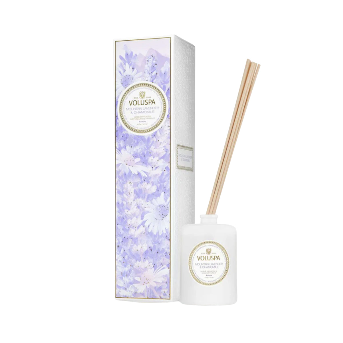 Mountain Lavender & Chamomile Reed Diffuser Set
