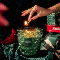 Noble Fir Garland 3 Wick Hearth Candle