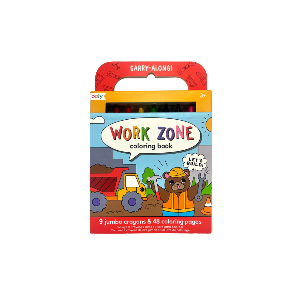 Work Zone Coloring Book