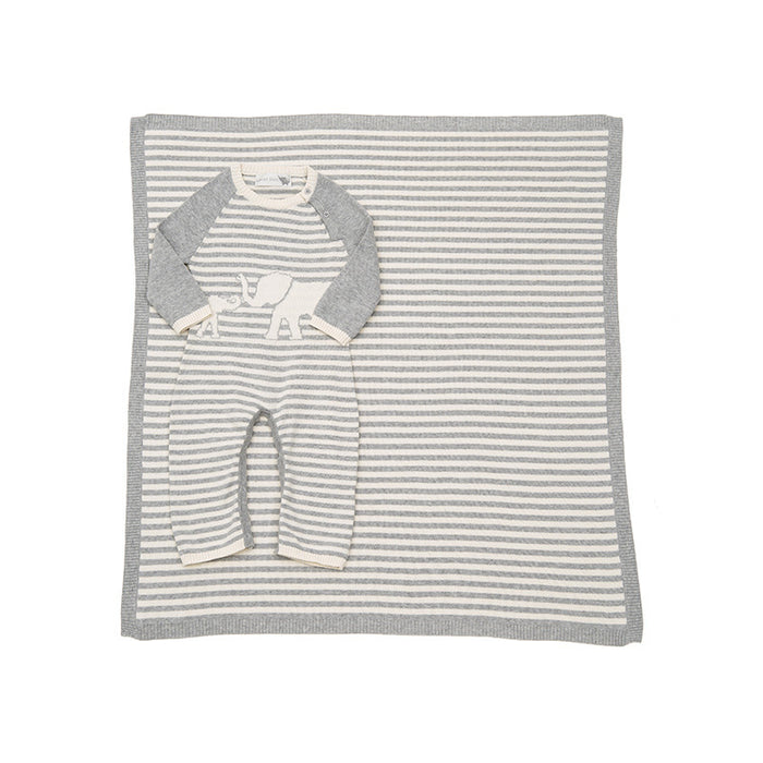 Grey Elephant Gift Set