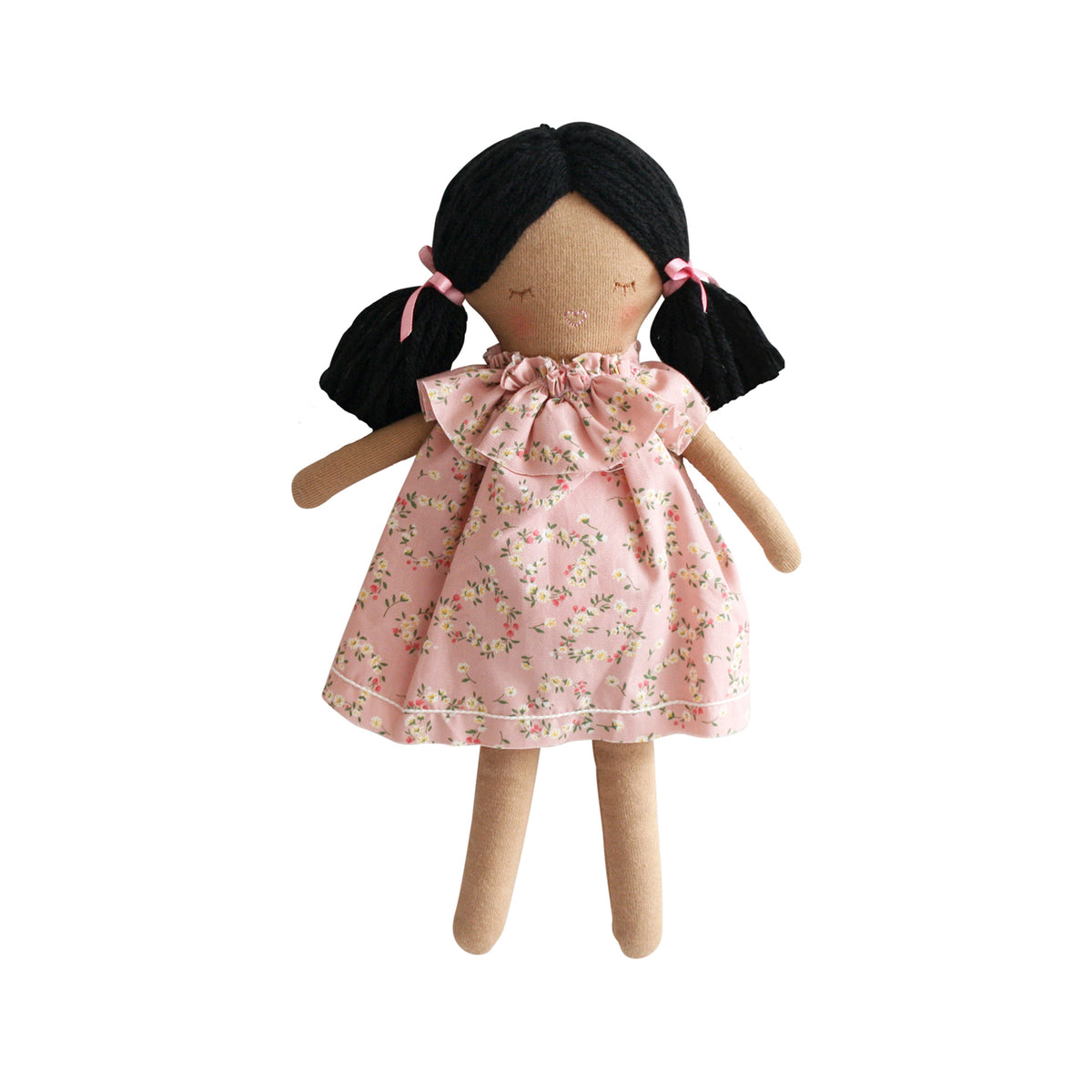 Mini Matilda Asleep/Awake Posy Heart