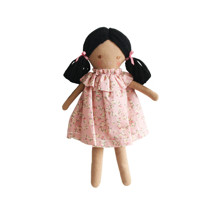 Mini Matilda Asleep/Awake Posy Heart