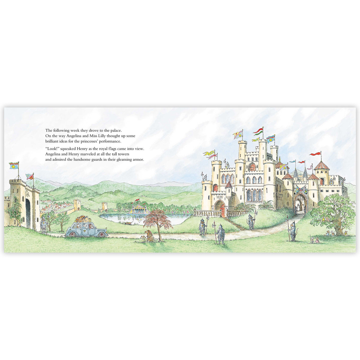 Angelina Ballerina at the Palace