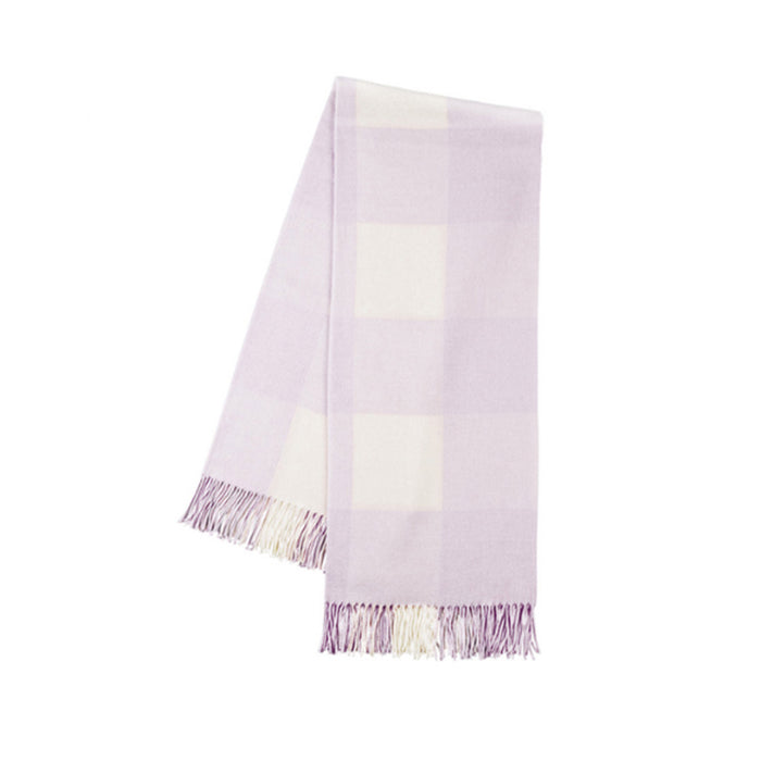 Buffalo Check Throw in Thistle