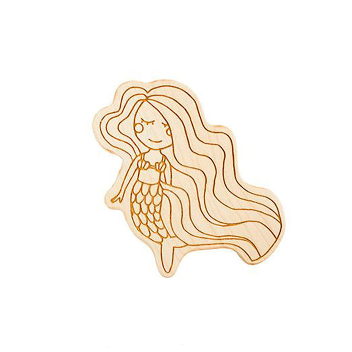 Mermaid Wooden Teether