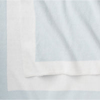 Light Blue Cashmere Baby Blanket
