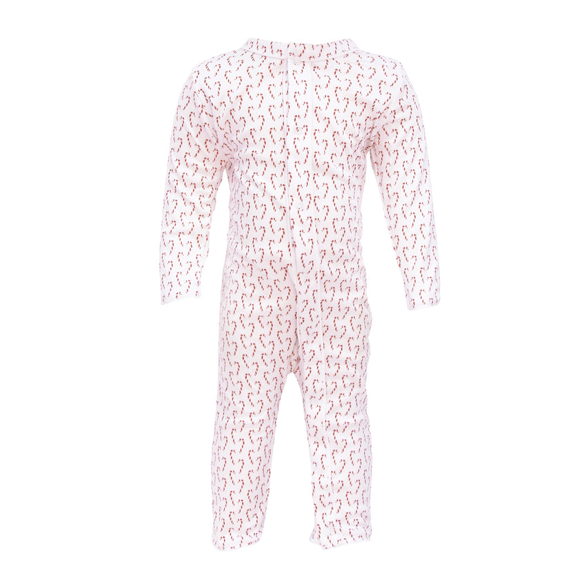 Graham Candy Canes Romper