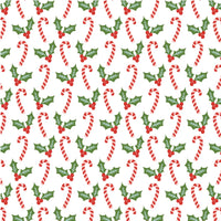 Jack Candy Canes and Holly 2pc. Pajama Set