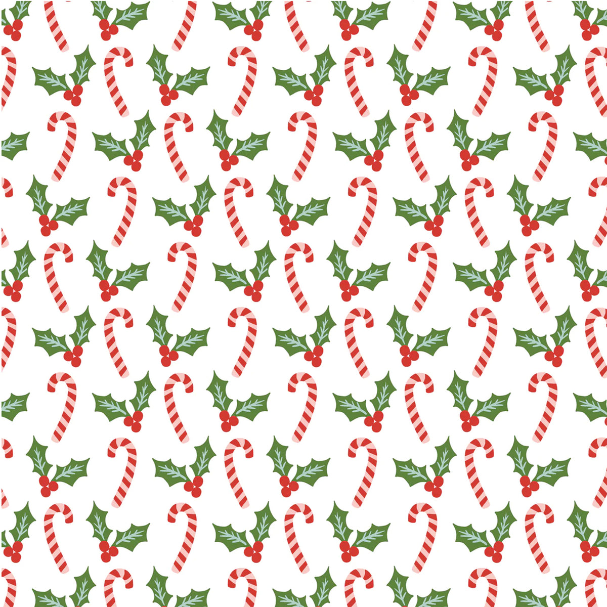 Jack Candy Canes and Holly 2pc. Pajama Set