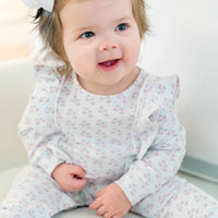 Evelyn Bells in the Snow Romper
