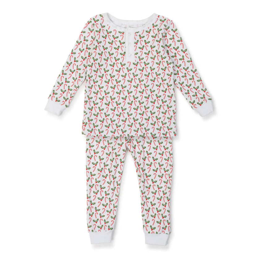 Jack Candy Canes and Holly 2pc. Pajama Set
