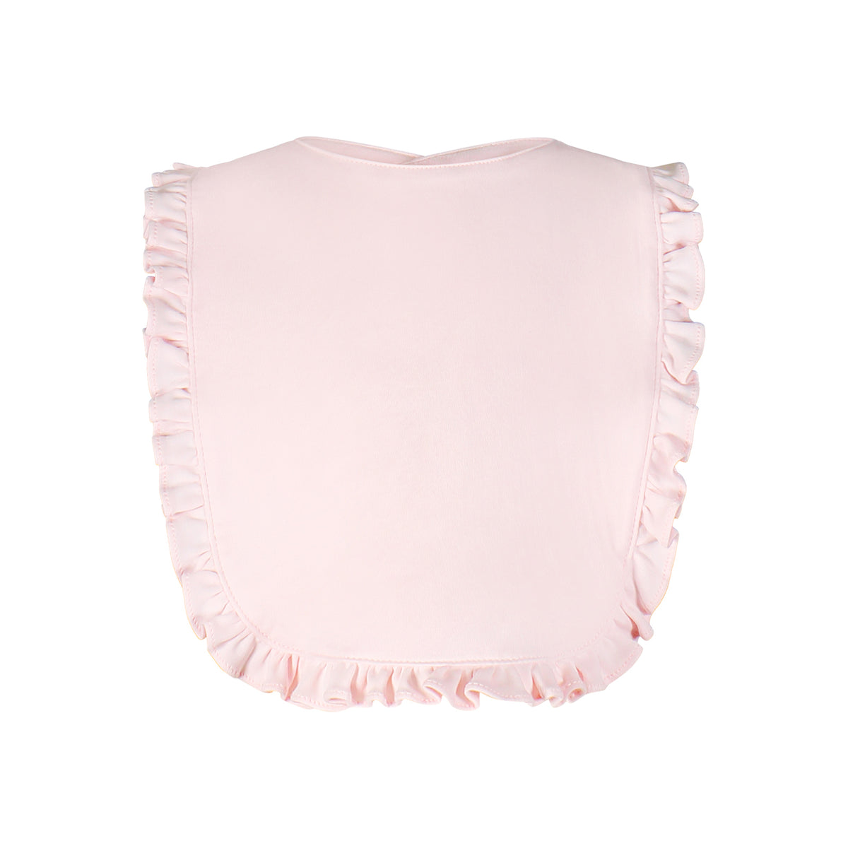 Ruffled Edge Pima Bibs
