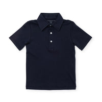 Navy Pima Cotton Polo