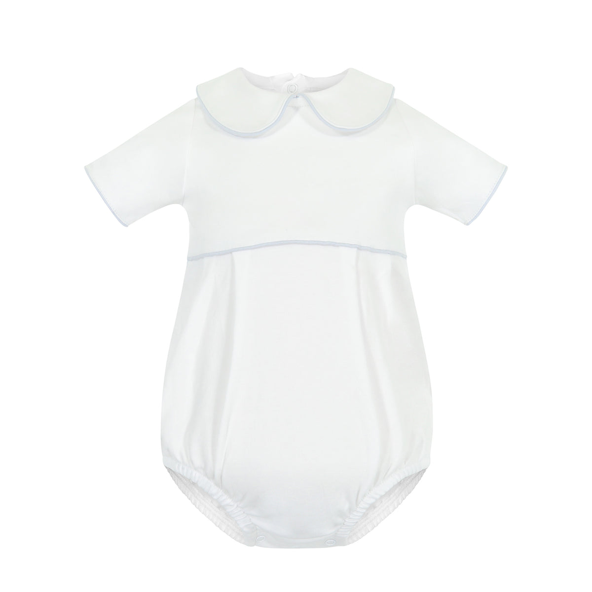 Palmer White Short-Sleeve Bubble