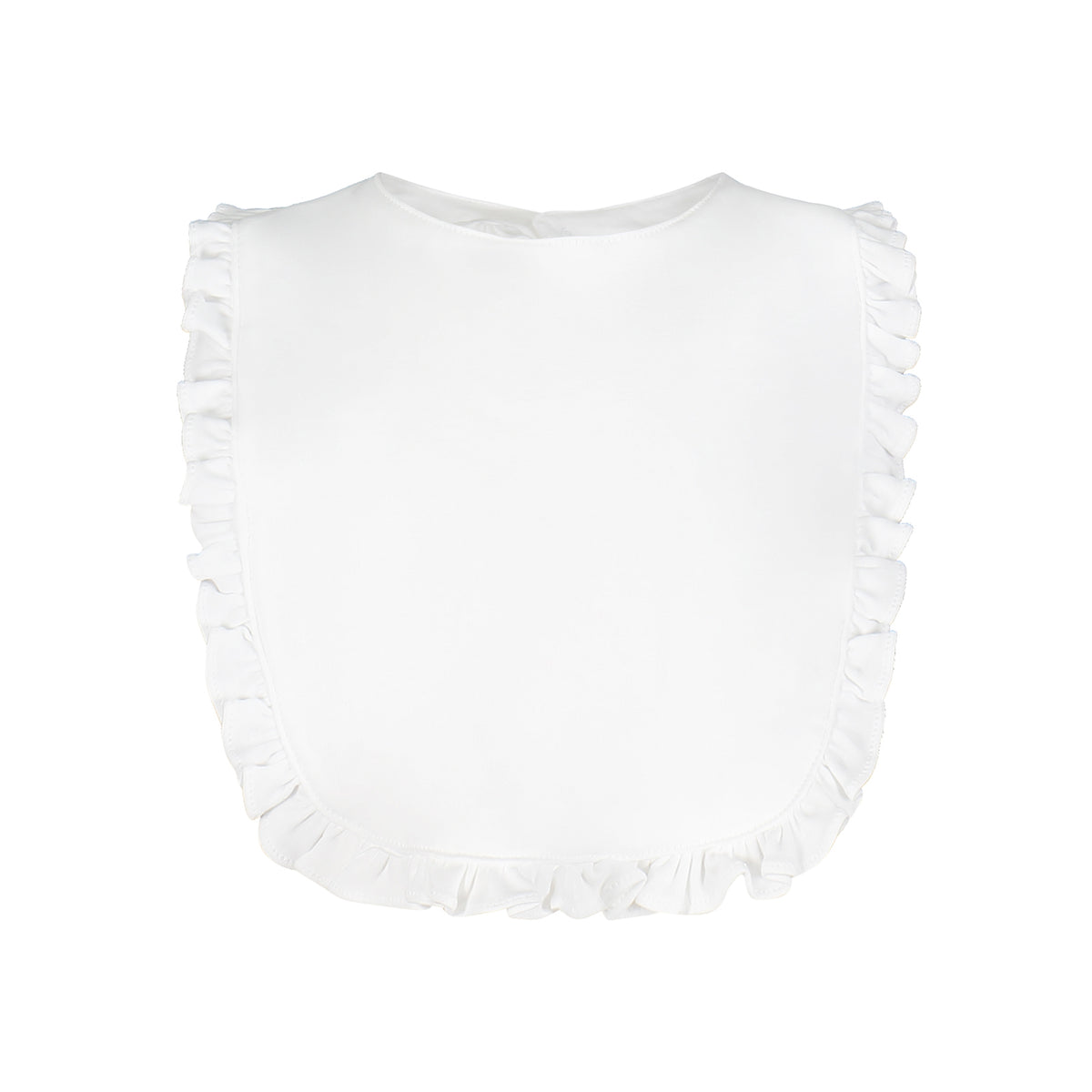 Ruffled Edge Pima Bibs