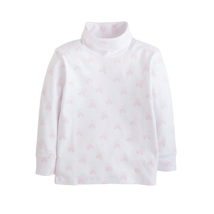 Ballet Shoe Print Turtleneck