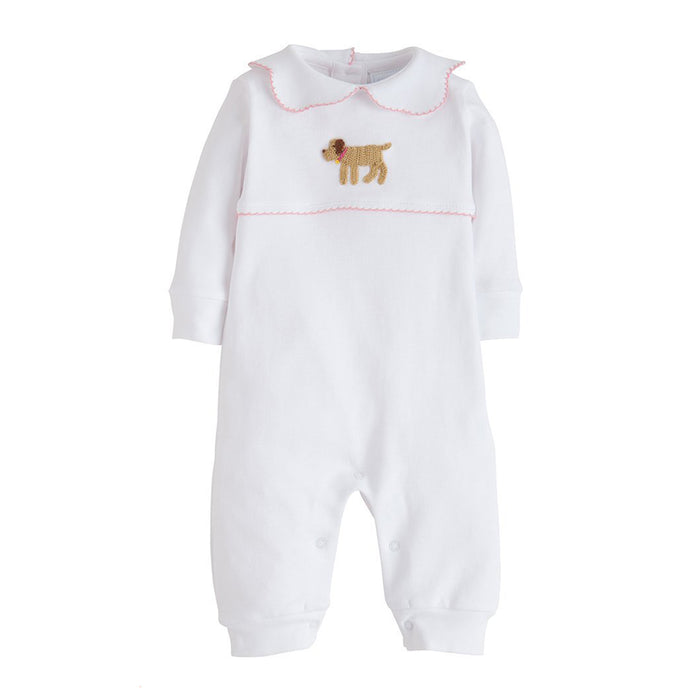 Girl's Lab Crochet Playsuit