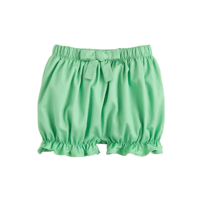 Green Twill Bow Bloomers
