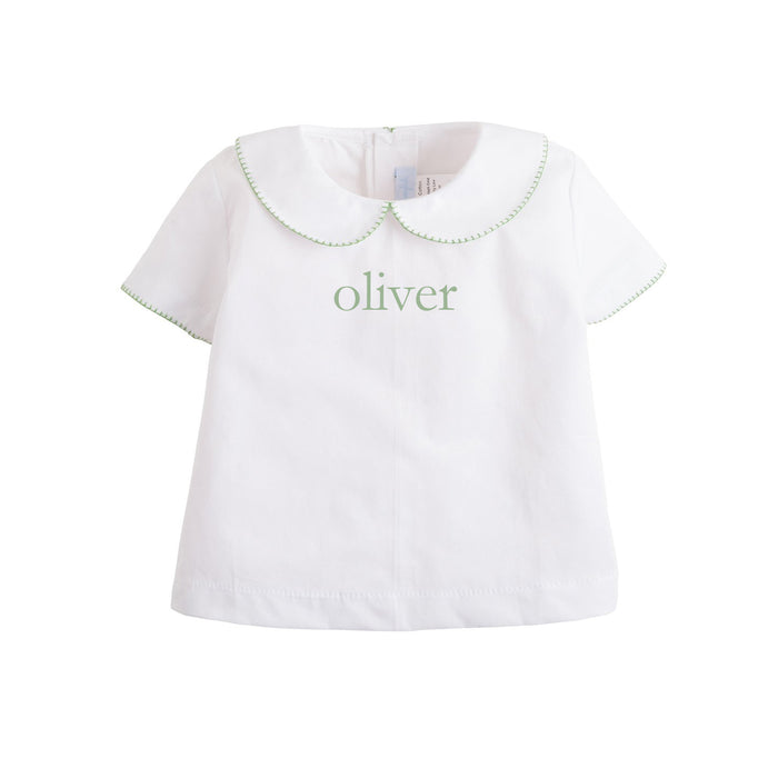 Green Whipstitch Day Shirt
