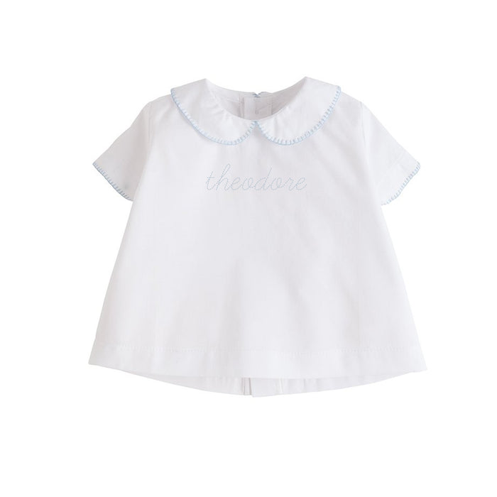 Blue Whipstitch Day Shirt