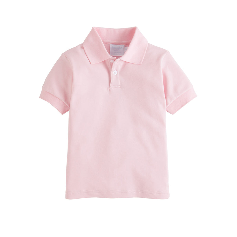 Baby Pink Pink Polo Shirts Women's Pale Pink V-neck Polo