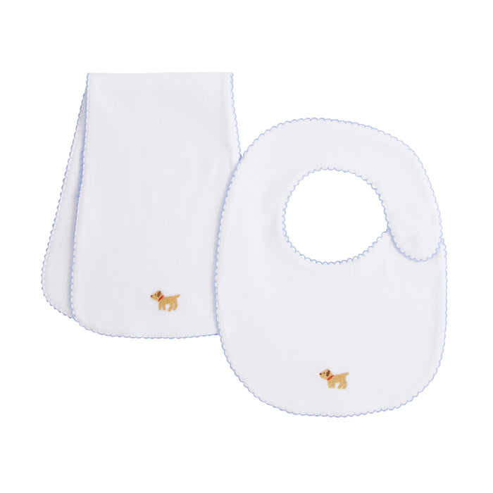 Lab Pinpoint Bib n' Burp Set