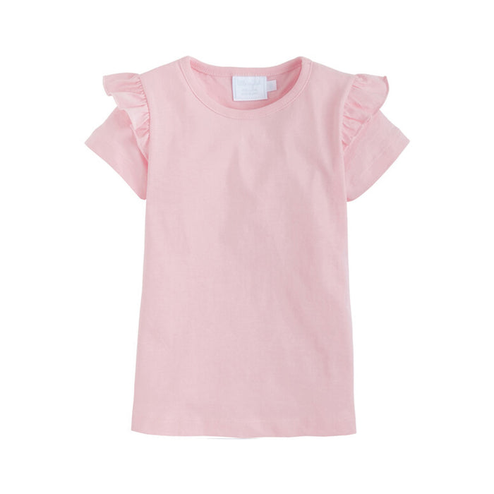 Light Pink Angel Cap Sleeve Tee