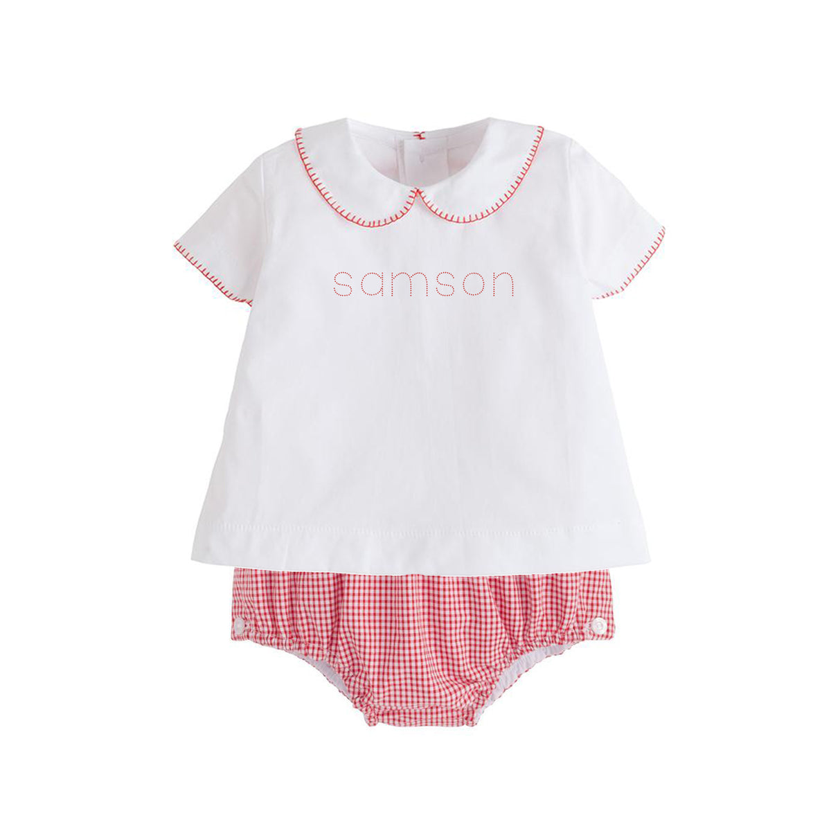 Red Whipstitch Day Shirt