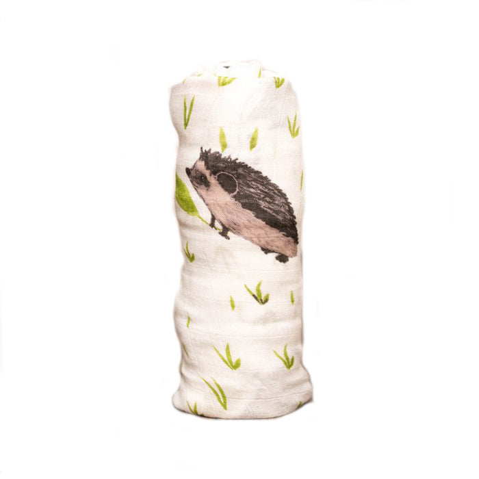 Hedgehog Deluxe Muslin Swaddle