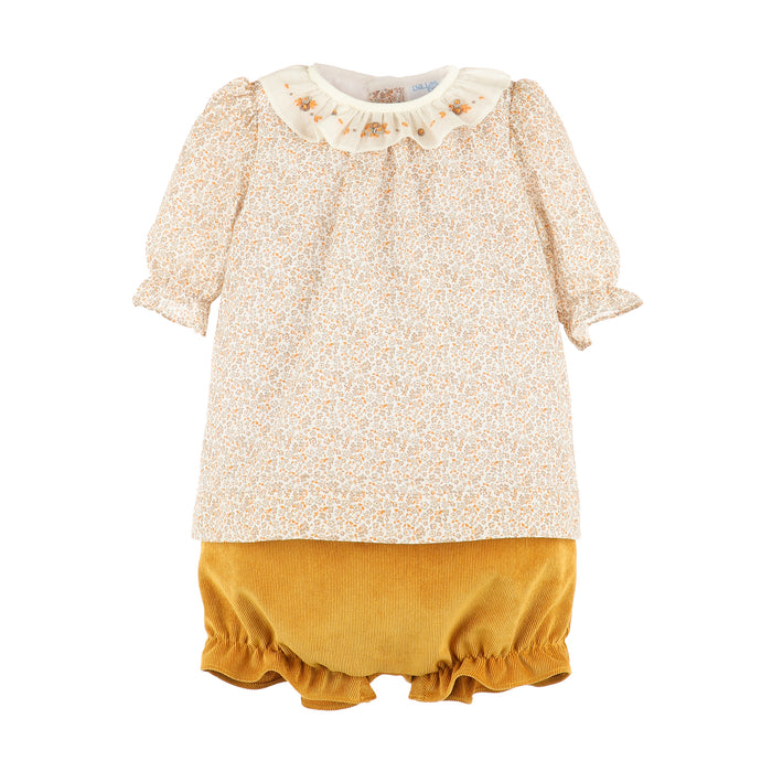 Sweet Honey Floral Two-Piece