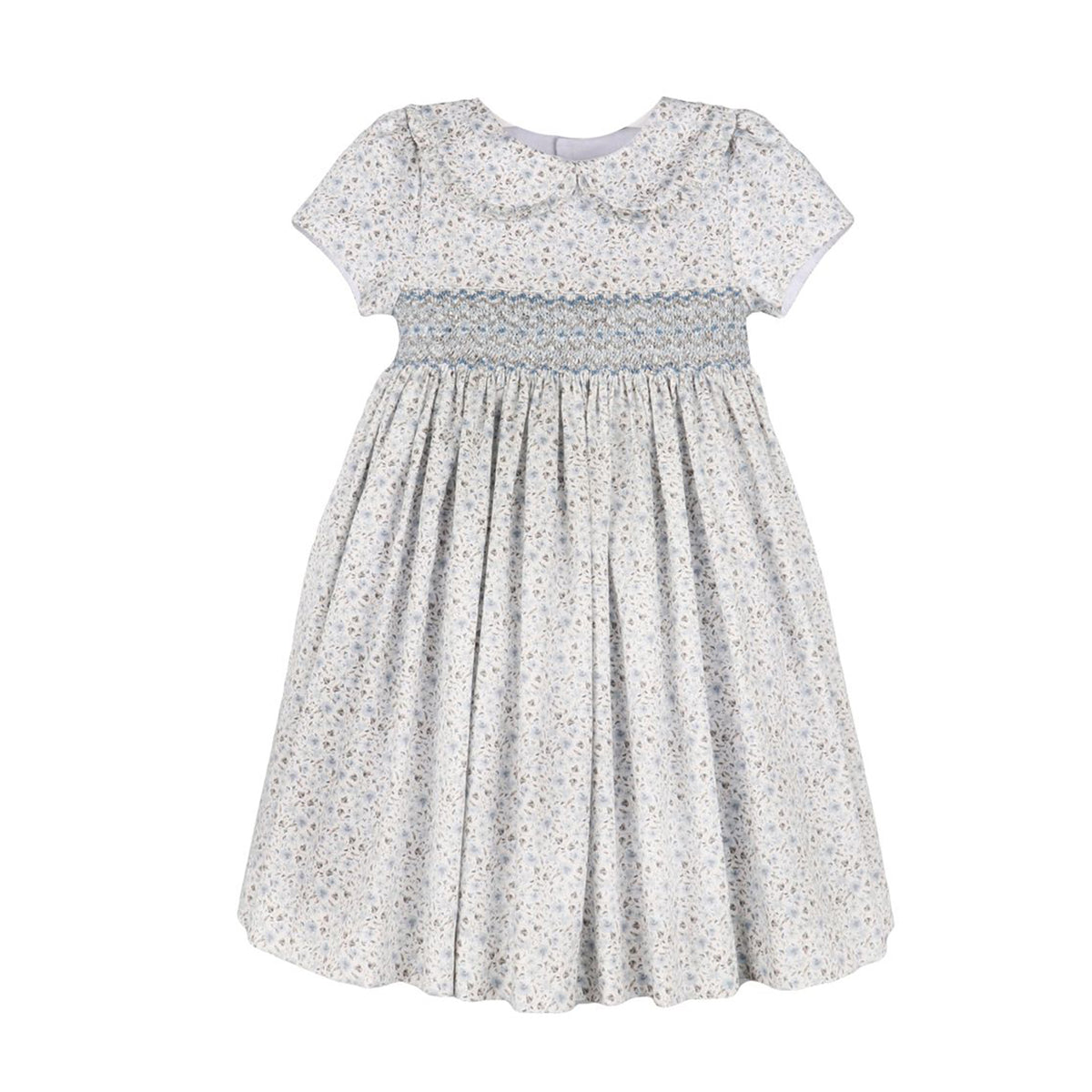 Smocked Periwinkle Dress – Peaches