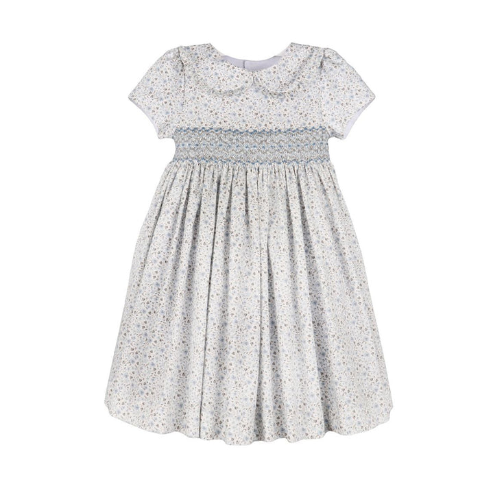 Smocked Periwinkle Dress