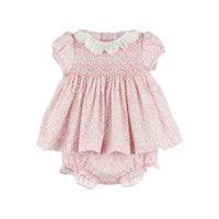 Tiny Pink Flowers & Dots Set for Her