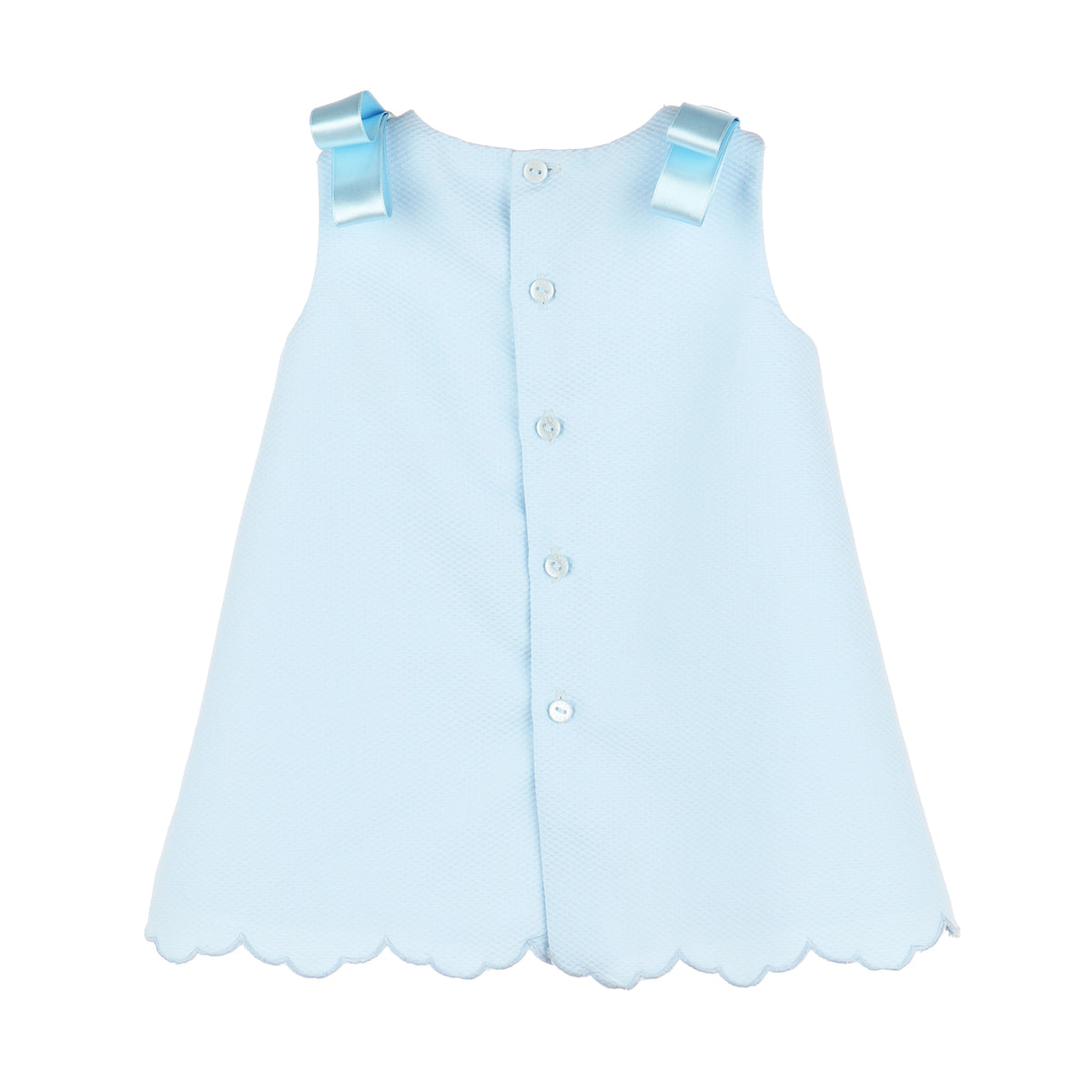 Blue A-Line Dress