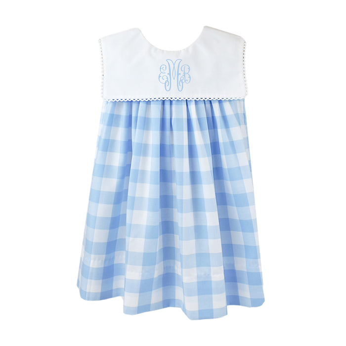 Hope Chest Blue & White Plaid Dress